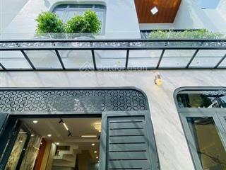 Bán nhà mới tinh cc như hình hẻm 25 bùi quang là, gần st emart phan huy ích, gòvấp. 5.5x11m, 6.8tỷ