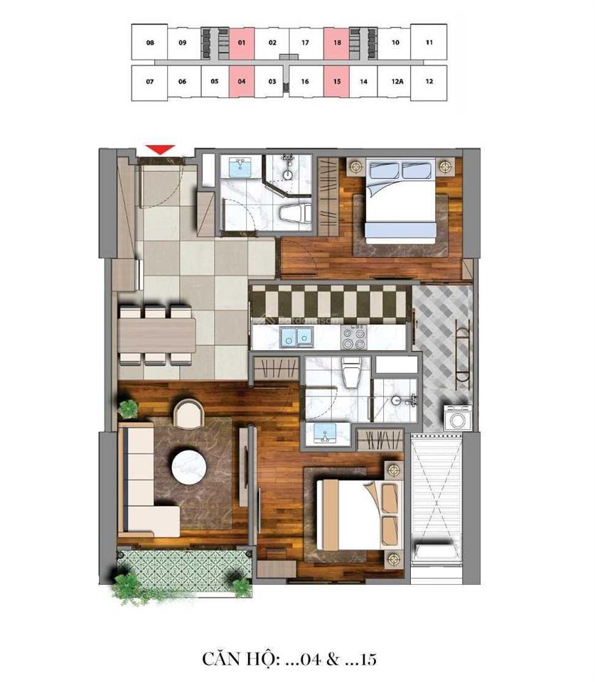 Chính chủ bán căn 2 ngủ giá ngoại giao còn lại 72 m2 viha complex nguyễn tuân.  0988 160 ***