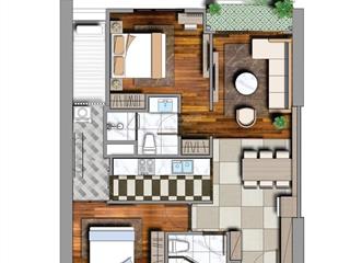 6.9 tỷ chính chủ gia đình tôi bán căn 2 pn 72,11m2 tòa viha 107 nguyễn tuân. sổ lâu dài. rẻ hơn cđt
