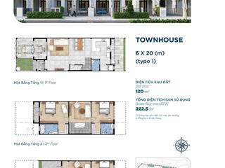 Duy nhất căn nhà phố aqua city, 6,25 tỷ, 120m2, 3pn + 4wc, giá tốt nhất thị trường hiện tại