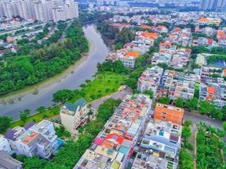 Bán nhà khu ven sông tân phong đối diện trường đh rmit q7. dt 5x18m, 1 trệt 3 lầu