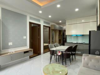 Cho thuê căn hộ 2pn  1wc (60m2) ở vạn phúc. nội thất đẹp, vị trí thoáng mát, đường lớn. giá 13tr