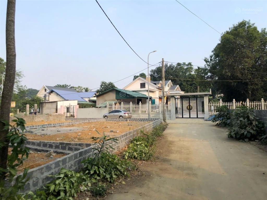 Lô góc 119m full thổ đường thông tại phú cát quốc oai hà nội