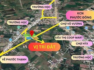 Chỉ 499tr có ngay siêu phẩm view kênh mát mẻ tại ấp 5, xã bàu đồn, gò dầu, tây ninh
