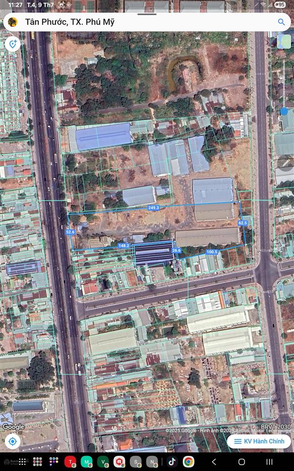 Bán đất mặt tiền quốc lộ 51, 180 tỷ, dt 14.778m², giá tốt tại phường phú mỹ, tp. hcm