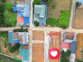 Chỉ 2,x tỷ lô góc 2 mặt tiền full thổ cư đất phú cát sát chợ sầm uất dt  100m
