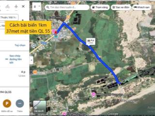 Mặt tiền quốc lộ 55 biển hàm tân, ngân hàng thanh lý