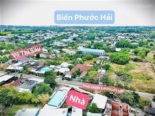 Bán đất có sẵn nhà cấp 4  thị trấn phước hải  brvt
cách biển chỉ 2.5km.
dt 326m2 ngang 15,