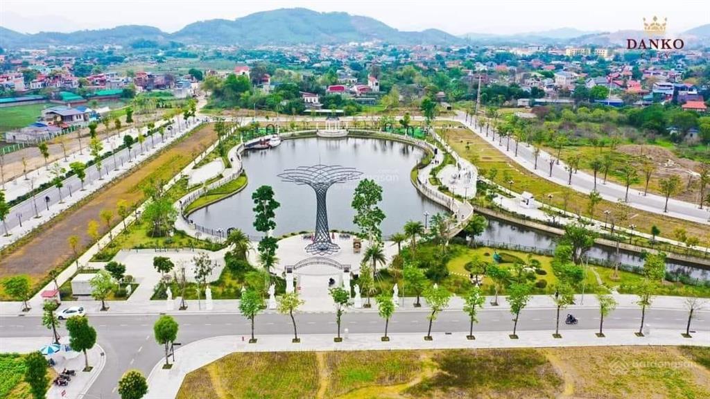 Bán lô đất view hồ tại kđt danko city thái nguyên, 3,4 tỷ, 96m2, mặt tiền 6m, sổ sang tên ngay.