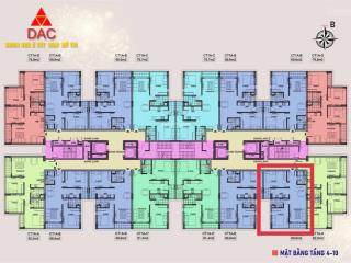 Bán ch 2pn, 69.1m2 tại nhóm nhà ở tây nam mễ trì, 95 triệu/m2, chính chủ