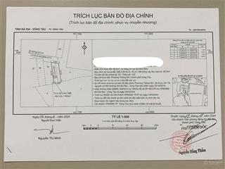 Bán đất thổ cư, sổ đỏ riêng hẻm 105 lê lợi, vũng tàu