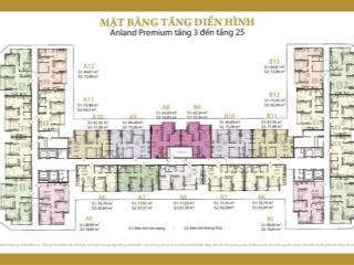 Bán gấp căn hộ 3pn, 85m2 tại anland premium, giá thỏa thuận, la khê, hà đông, hà nội