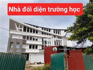 Bán nhà q hoàng mai (lĩnh nam đi vào)  đường 10m  view trường học  100m2  16.8 tỷ