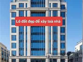 Bán 400m2 đất tại tthc quận hoàng mai  ô tô tránh  vỉa hè , xây vp đẹp