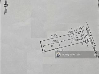Siêu hot !  bán đất mặt đường đôi tam trinh  225m2  mặt tiền 7m2  28 tỷ