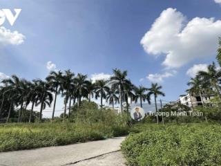 Bán lô đất thổ cư mặt phố vĩnh hưng  lô góc  view khu sinh thái  đã có gpxd