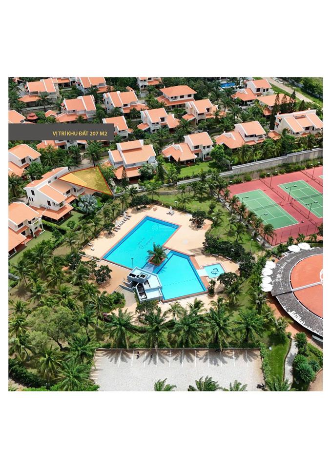 Lô biệt thự mũi né domaine trục sân bay và khu du lịch quốc gia mũi né