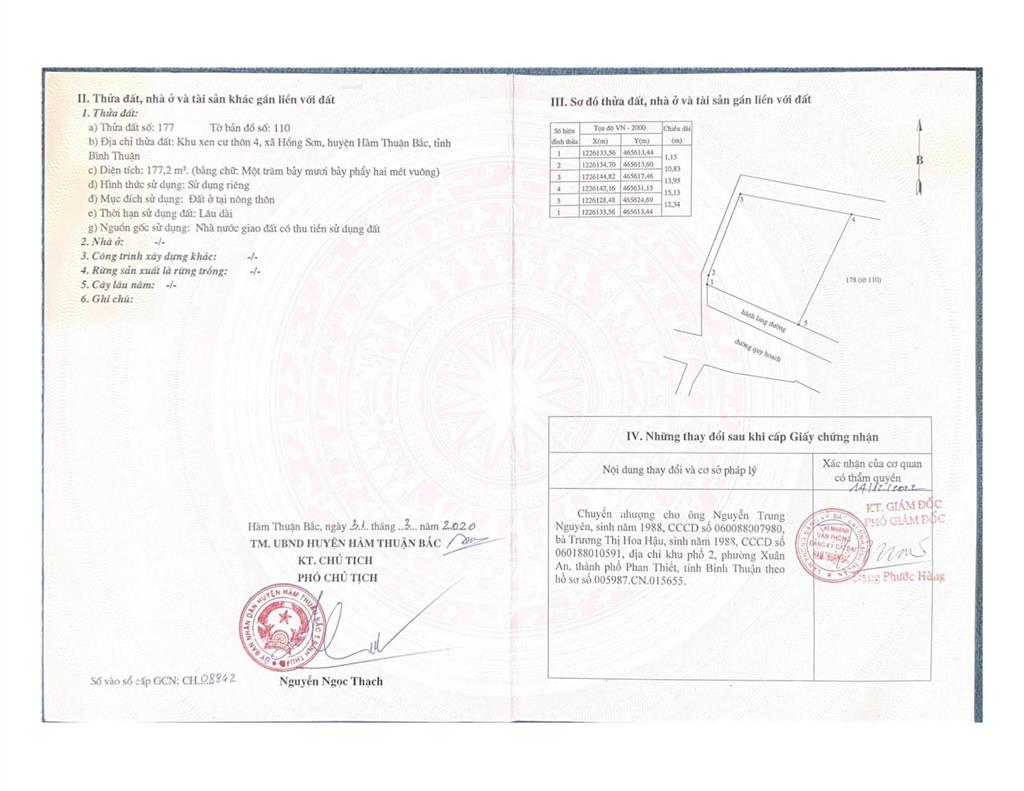 Lô góc 2 mặt tiền trung tâm khu dân cư, safari 3300 rạng đông, sân bay phan thiết.