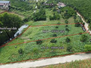 Bán đất 1.000m2 (200m2 thổ cư) xã lộc ngãi, bảo lâm  đường ô tô vào tận nơi
