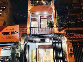 Nhà 2lầu mặt tiền đường trương đăng quế, p3, quận gv
