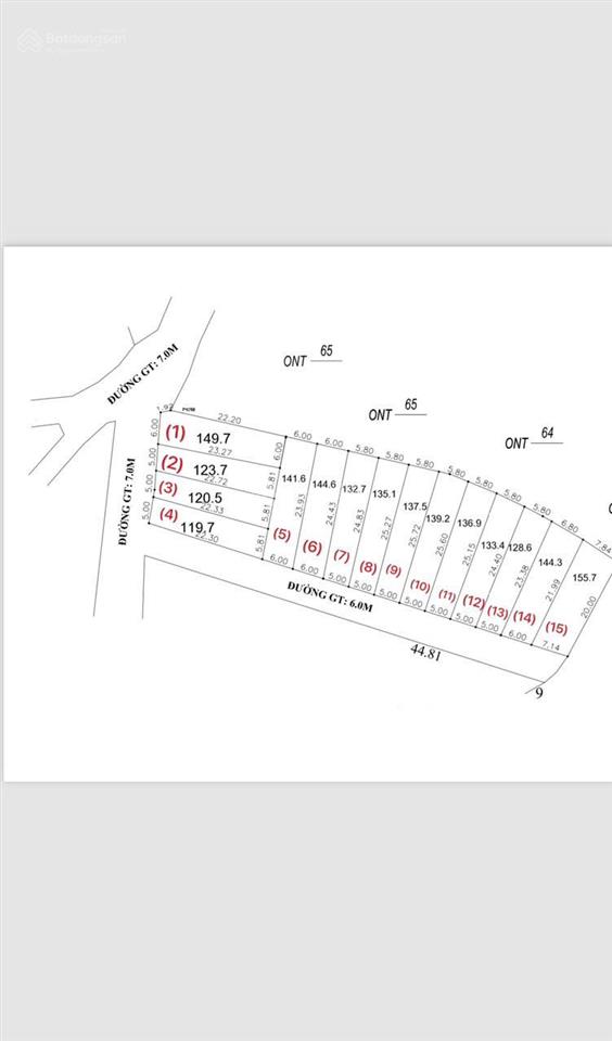 Bán đất tại đường tỉnh lộ 317, xã tu vũ, thanh thủy, phú thọ, 5,5 triệu / m2, 128 m2