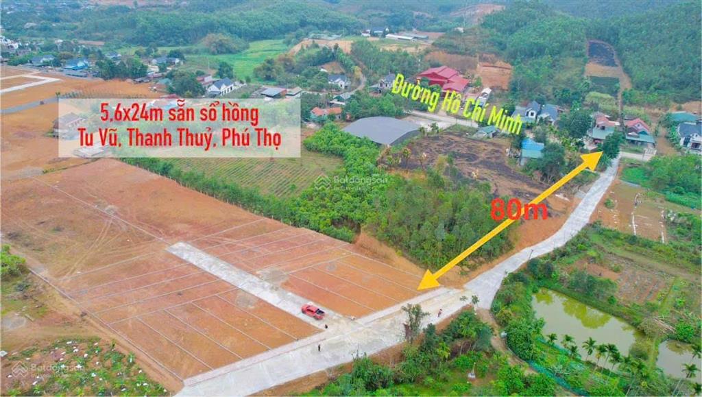 Rẻ nhất phú thọ chỉ 4,5tr/m2 sẵn sổ đỏ công chứng luôn trong ngày