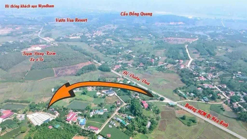 Bán nhanh lô góc 102.5m2 đất full thổ cư tại tu vũ, thanh thủy, phú thọ gần hồ phượng mao giá 550tr