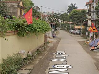 Cần bán 65,8m2 đất ở tại ngô xuyên  như quỳnh  hưng yên. đường thông thoáng gần sân bóng