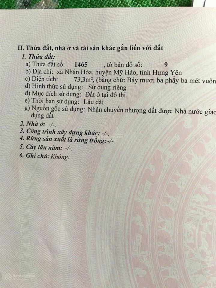 Bán nhà 4 tầng tại kđt phúc thành 3 thị xã mỹ hào hưng yên