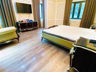 Biệt thự đơn lập siêu vip mặt phố thọ thápkd đỉnh gần công viên cg  hàng xóm toàn quan chức