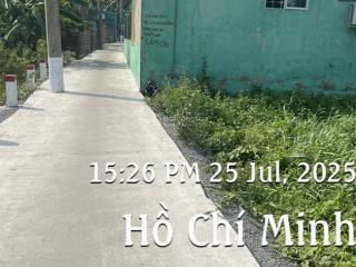 Đất nền 1693m2 tại nguyễn hữu trí, 6 tỷ, bình chánh, hcm bao đẹp