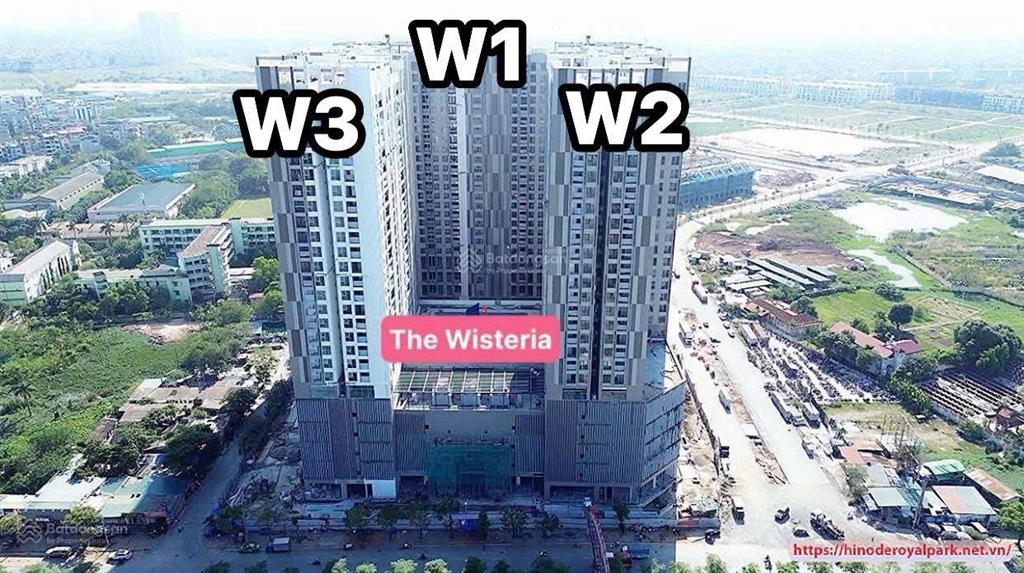 Giá tốt. bán căn 2pn, 83m2 tại chung cư the wisteria, hoài đức giá 6,4 tỷ, sổ đỏ trao tay