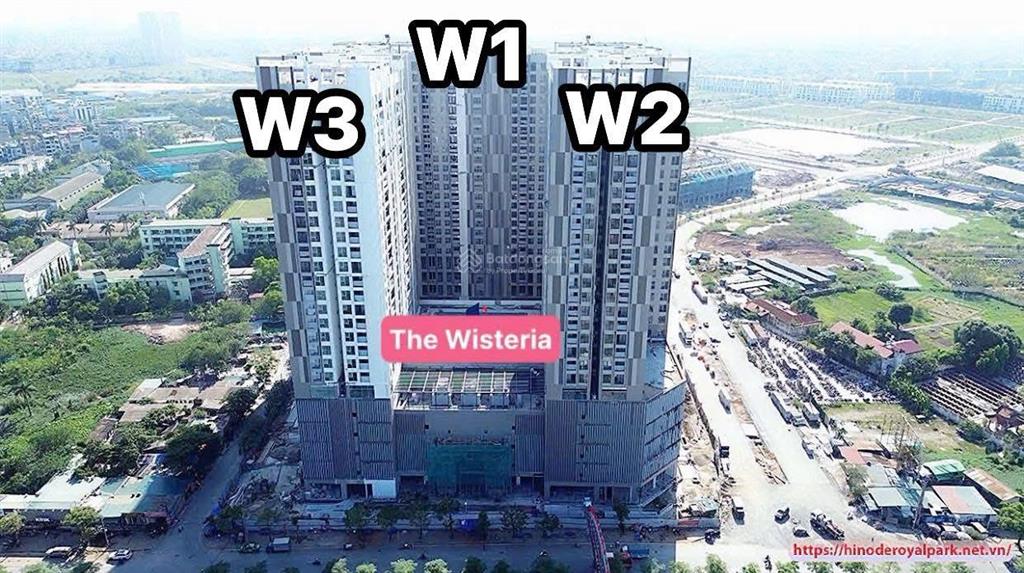 Cần bán căn 100m2, 3pn, cửa tây bắc tại chung cư the wisteria, hoài đức, giá 7,7 tỷ