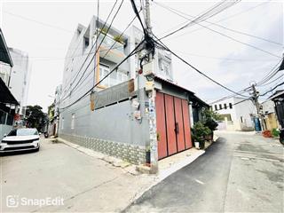 Nhà 4 tầng  2 mặt hẻm trước sau  xe hơi quay đầu  80m2 ( 4 x 20)  gần ngã tư thủ đức 7.5 tỷ
