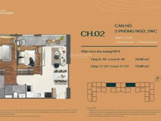 Căn hộ 77m² view hồ bơi  chỉ 4 tỷ  vũng tàu center point lockb