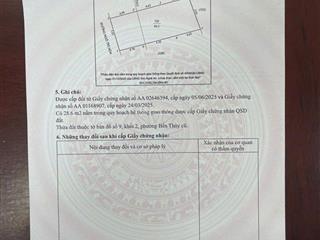 Đất mặt đường ngô trí hòa  bến thủy cũ. 86m2 rộng 5,9m giá 3,6 tỷ. cách trường lê viết thuật 400.