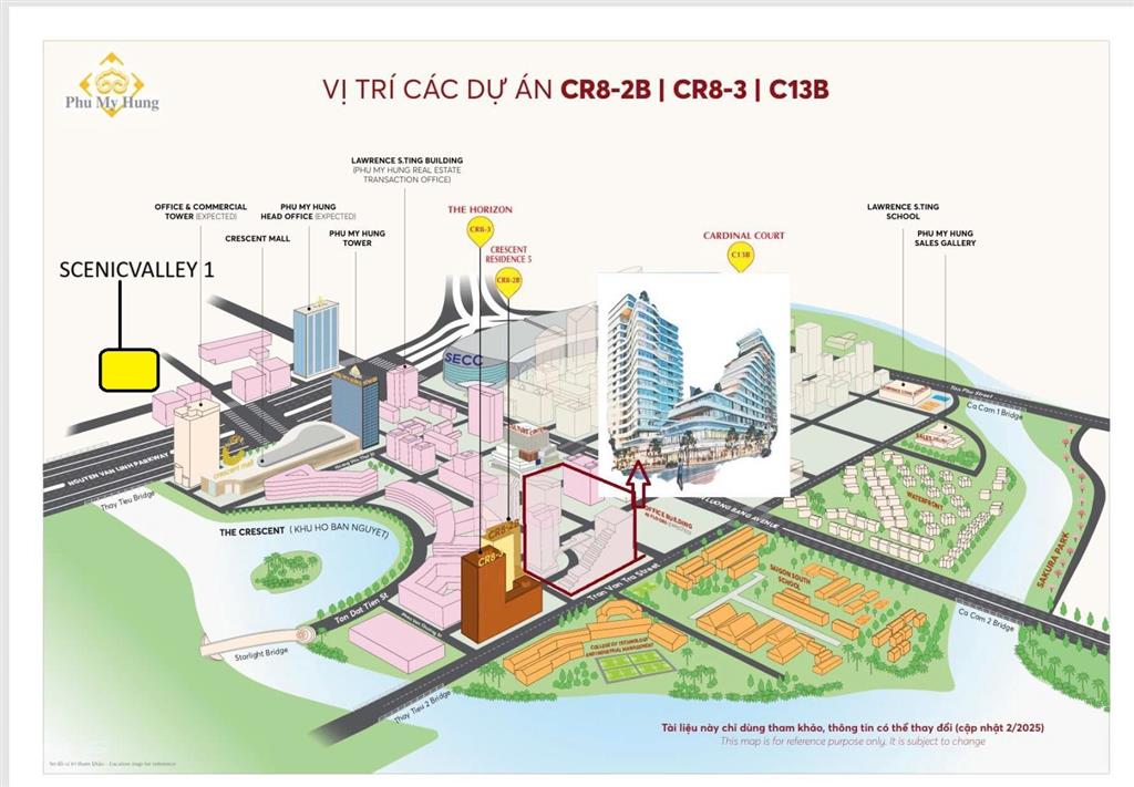 Bán shophouse đẹp tại scenic valley 1, diện tích 71m2 sân 59m2, giá 11 tỷ