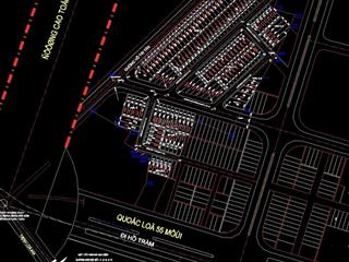 Mặt tiền hồ tri tân (hồ duy tân lộ giới 38m) tại long điền, hồ chí minh