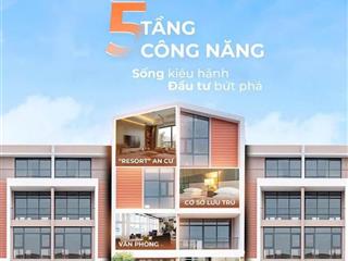 Shophouse 100m 2 mặt tiền trục đường thông 20m kết nối đại lộ