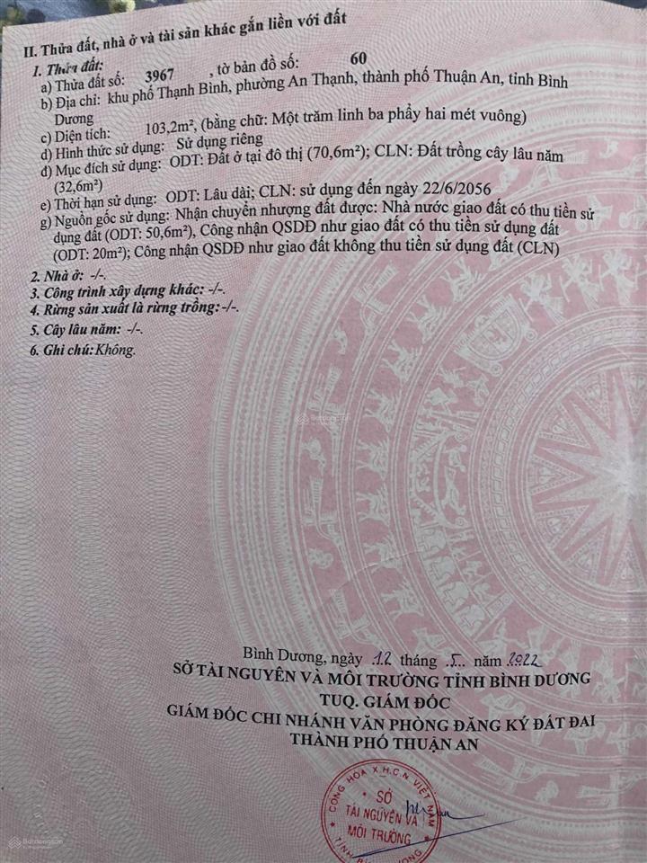 (chính chủ) lô góc 2 mặt tiền xây được 3 kiot cho thuê, dt 103.2m2 tc70m2 ngay nguyễn chí thanh vđ3