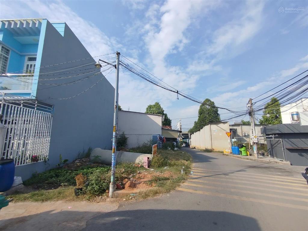 (chính chủ) lô góc 2 mặt tiền xây được 3 kiot cho thuê, dt 103.2m2 tc70m2 ngay nguyễn chí thanh vđ3