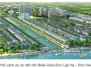 Bán đất nền dự án bella vista city, 490 triệu, 75m2, hàng hiếm tại đức hòa, long an