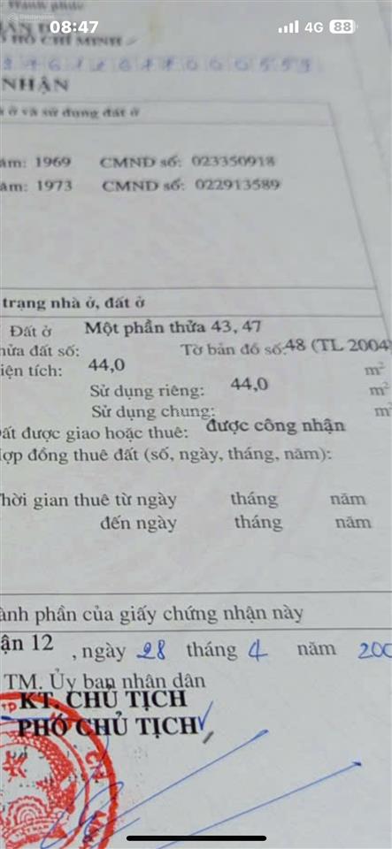 Bán nhà cấp 4 mặt tiền dương thị mười 4.5 x10m giá 6.8 tỷ
 0919 147 ***