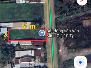 Lô đất thổ cư hơn 750m2 mặt tiền tỉnh lộ 15 phú mỹ hưng củ chi, 9tỷ8, hh3%