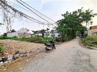 Đất mặt tiền hẻm 367 vườn lài thông ra sông sài gòn, 5 x 33