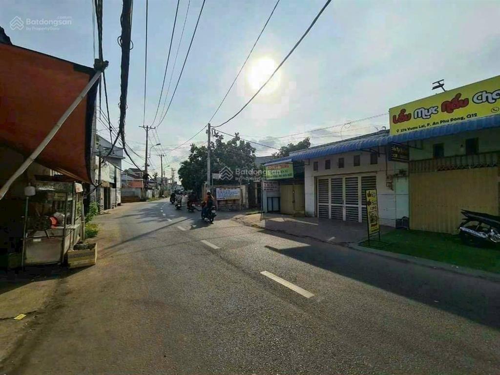 Bán đất tặng nhà trệt gác lửng mặt tiền đường vườn lài, 5.5 x 13m