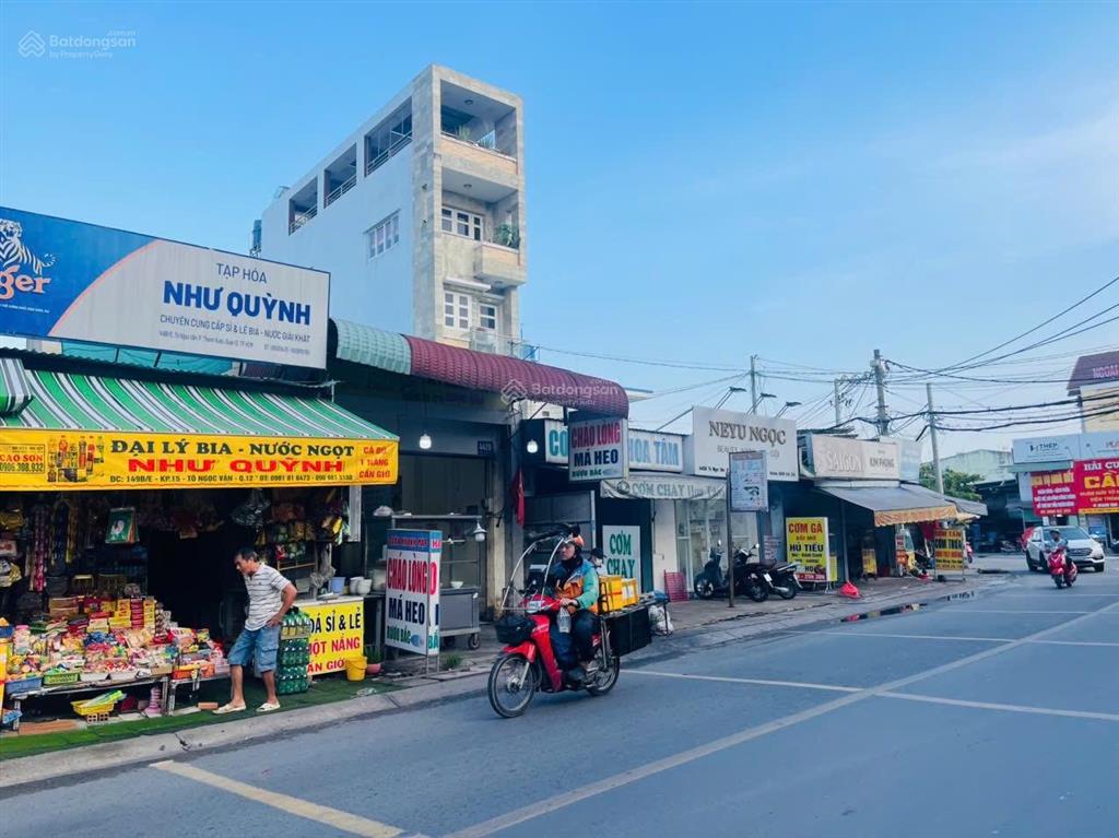 Bán nhà dt khủng 100m2 đúc 5 tầng kiên cố chắc chắn mặt tiền tô ngọc vân, q. 12 giá nhỉnh 9tỷ