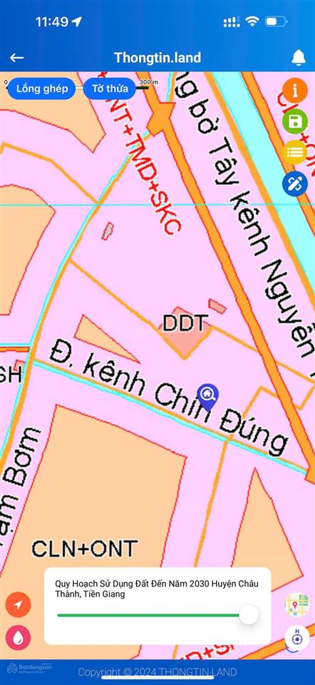 Bán đất ấp thạnh hòa, long hưng, châu thành, tiền giang. 17,6m x 28,4m= 500m, đường ôtô 2,7m, 920tr