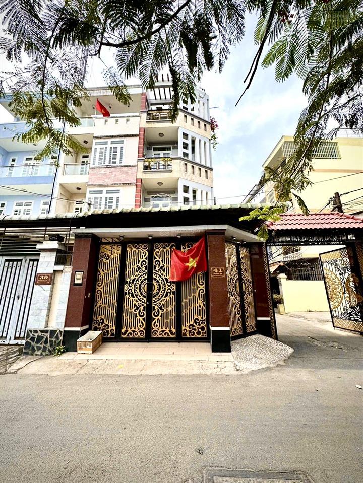 Bán nhà 4 tầng góc hai mặt tiền đường 39, phường bình trưng, tp hcm. giá 13 tỷ