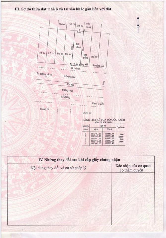 Cần bán nhanh lô đất khu vực dự án mười mẫu bình trưng đông, q2, tp thủ đức